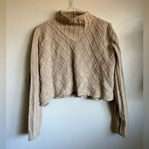 Vintage | cropped turtle neck